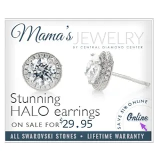 mama's jewelry earrings dancing diamonds