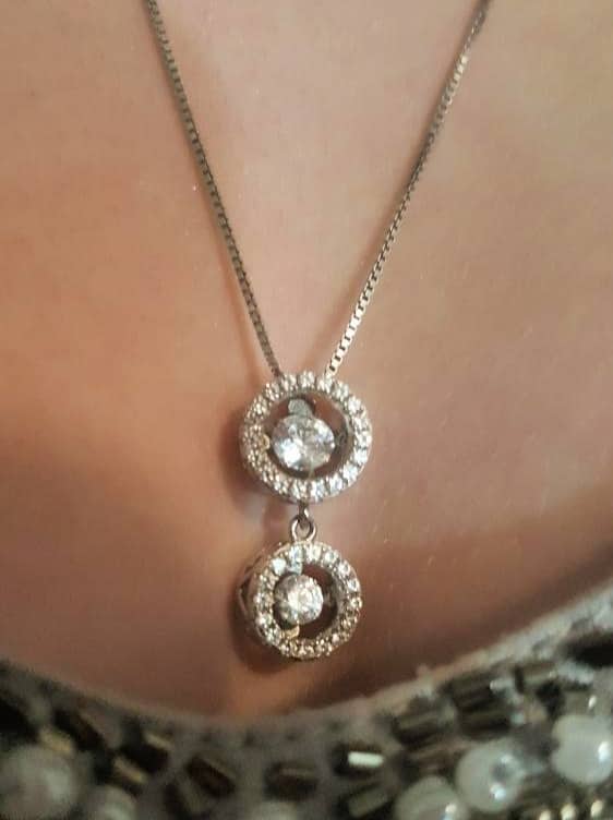 mama's jewelry dancing diamond pendant
