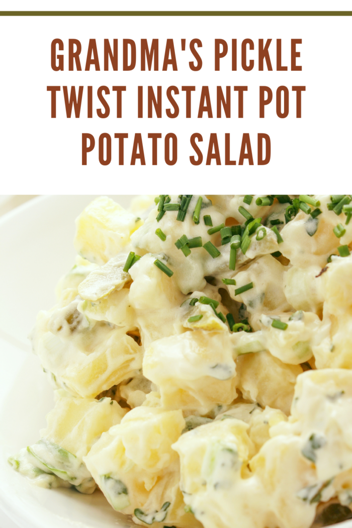 Grandma's Pickle Twist Potato Salad