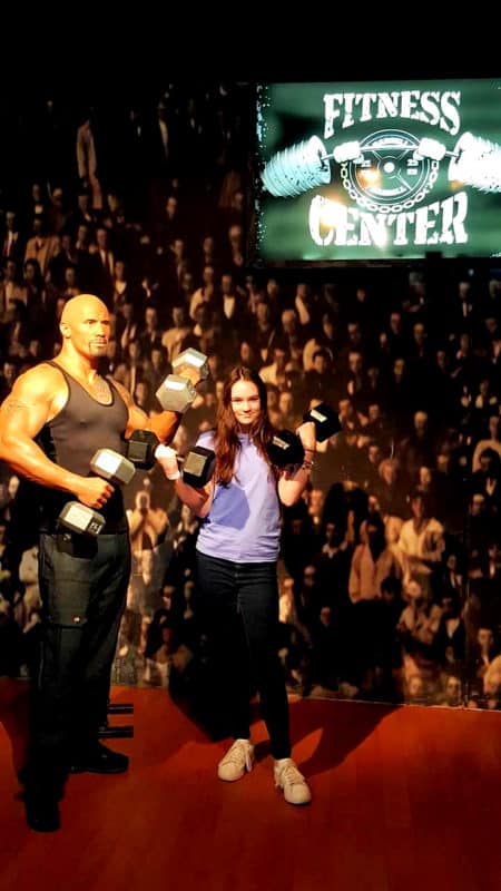 hollywood wax museum dwayne johnson hollywood wax museum dwayne johnson