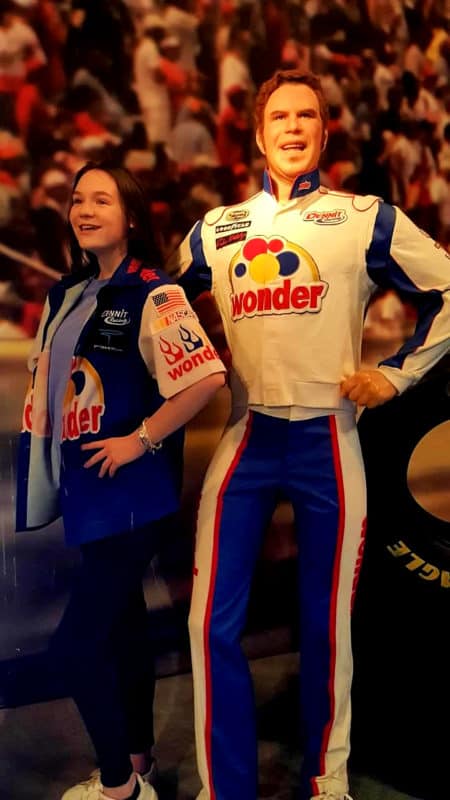 hollywood wax museum ricky bobby hollywood wax museum ricky bobby