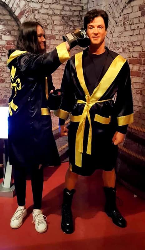 hollywood wax museum sylvester stallone hollywood wax museum sylvester stallone