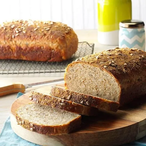 wild bread with sunflower seeds