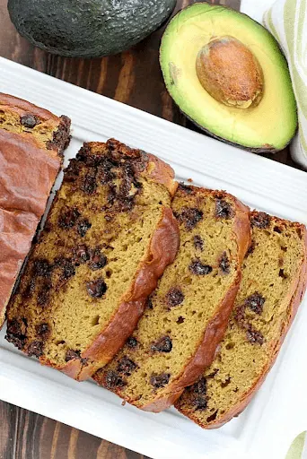 chocolate chip banana avocado bread