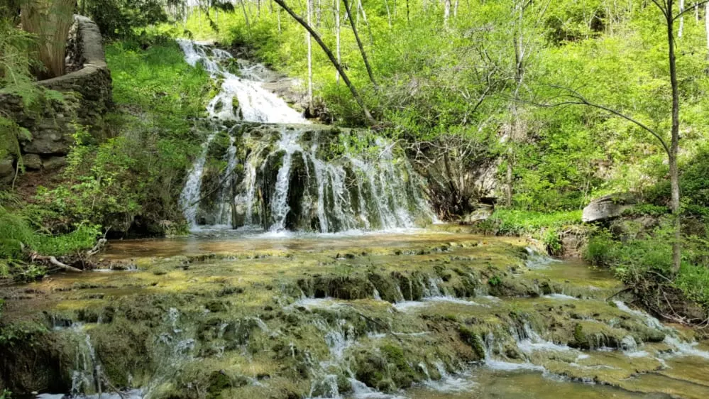 virginia's natural bridge state park cascade creek