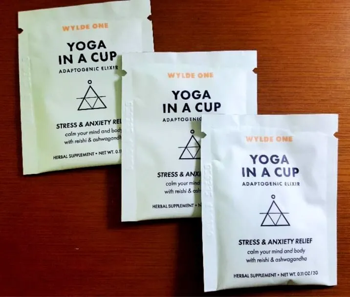 yoga in a cup