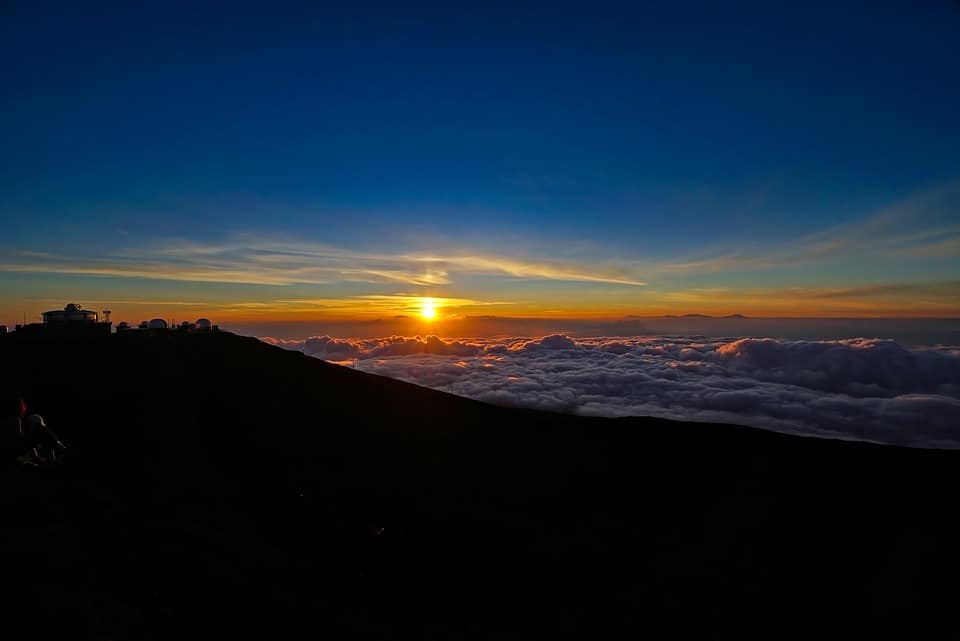 Sunset while visiting Haleakala National Park