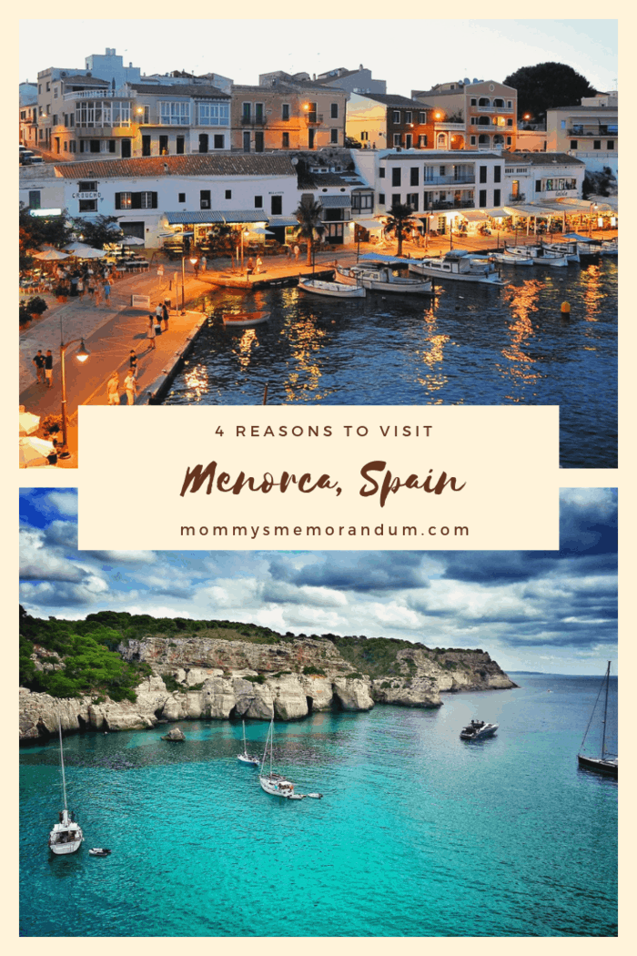There's more to Menorca, Spain than just amazing food. Keep reading for 4 key reasons why you should visit Menorca, Spain.