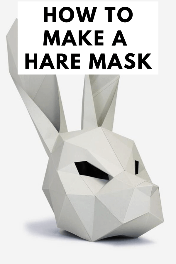 You can get the kids (as well as the adults) to enjoy making their own hare mask by following this very quick and easy step by step guide in making their very own hare mask.