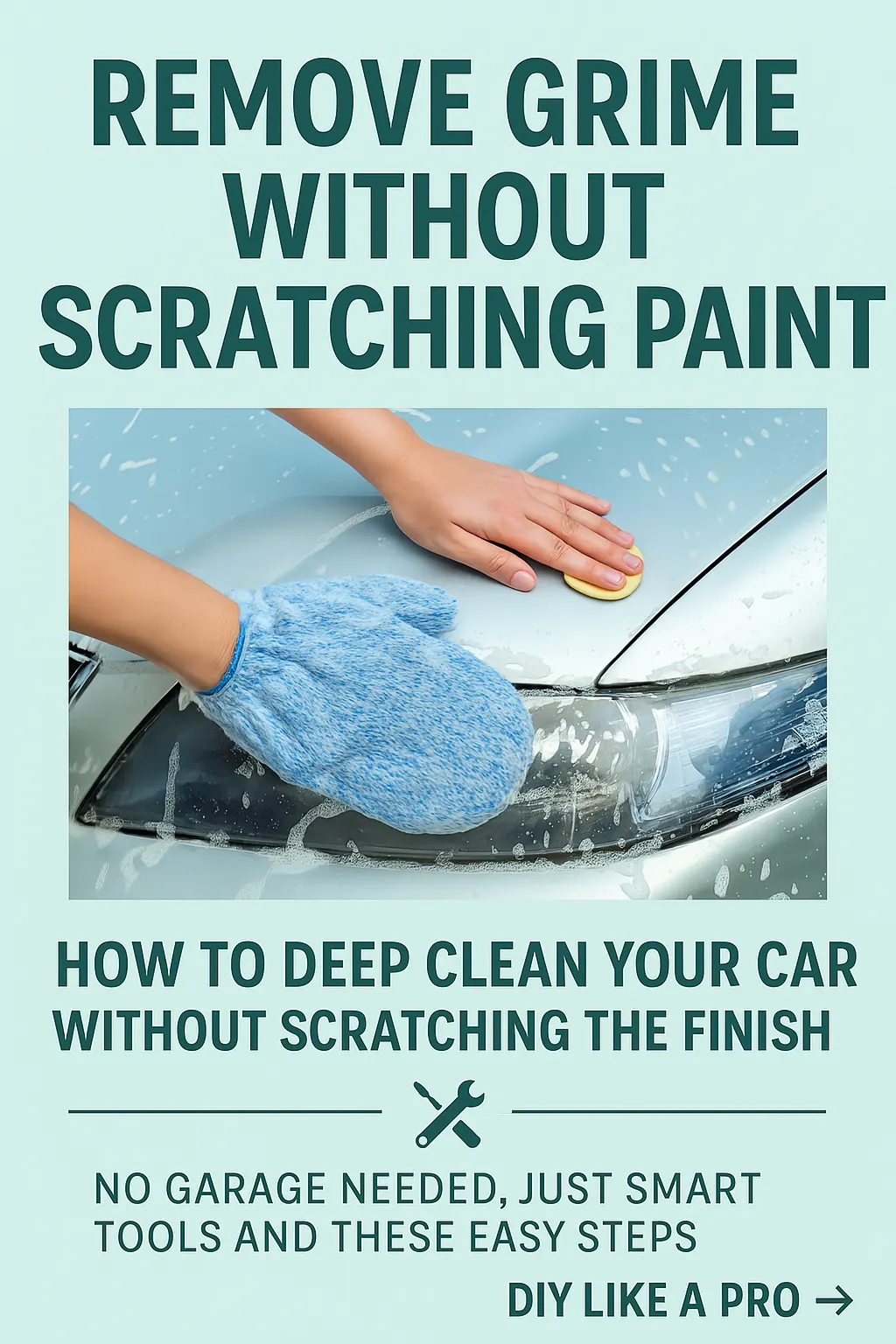 How to Remove Car Grime Without Scratching Paint