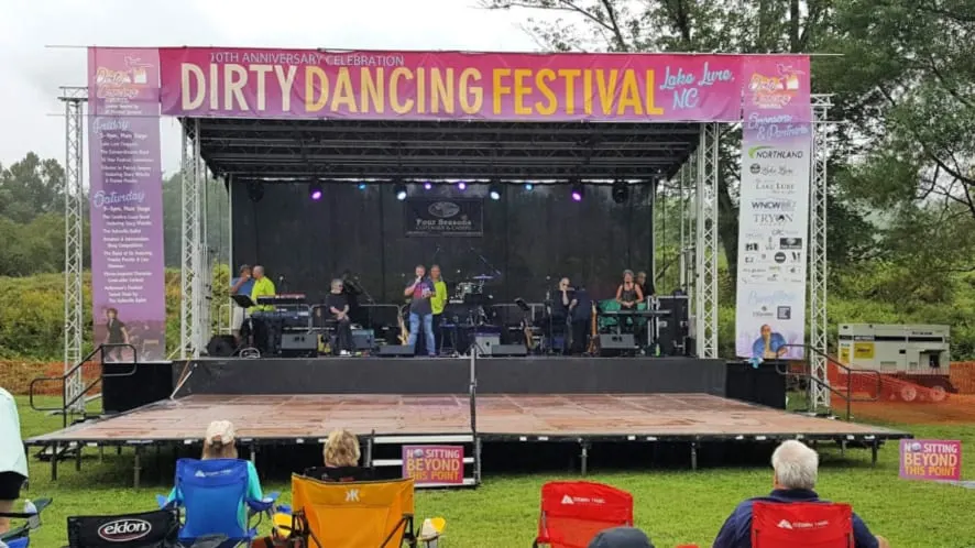 The Dirty Dancing Festival Music and Dance Stage
