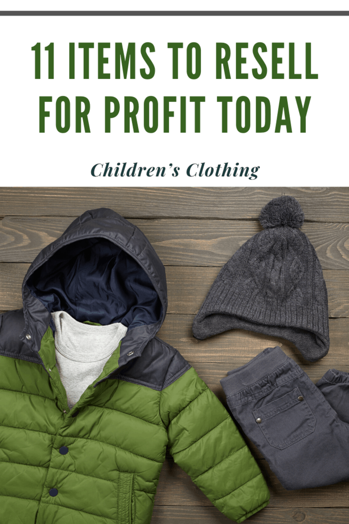 selling children’s clothing in lots is much more successful.