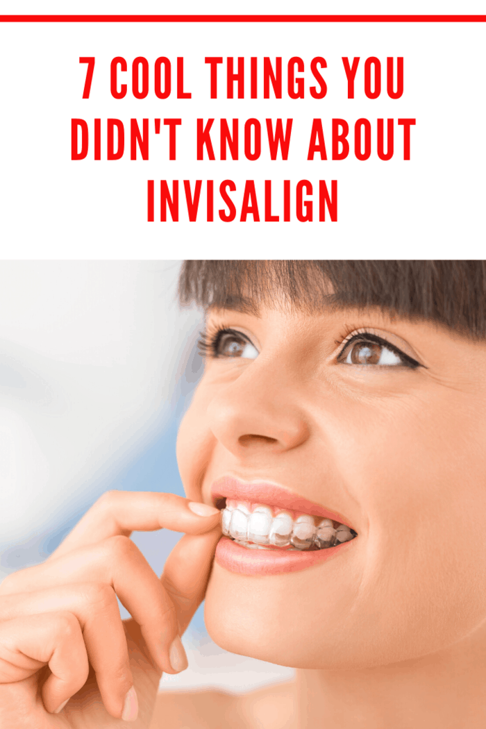 Girl putting Invisalign aligners in mouth, demonstrating clear and nearly invisible orthodontic solution