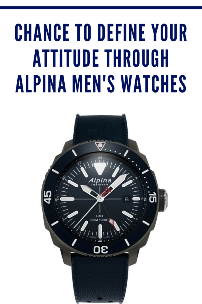 Nowadays, one of the most popular boutique men's accessories is Alpina Men's watches with their massive collection of inexpensive watches either online or at the retail stores.