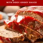 This easy meatloaf recipe is one I use at least once a week. It is moist and delicious. The best part, however, might just be the “sticky sauce” you add at the end. It’s ooey-gooey goodness that really elevates the meatloaf.