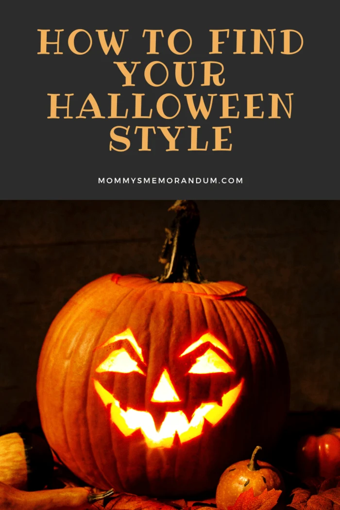 halloween style with lighted jack-o-lantern
