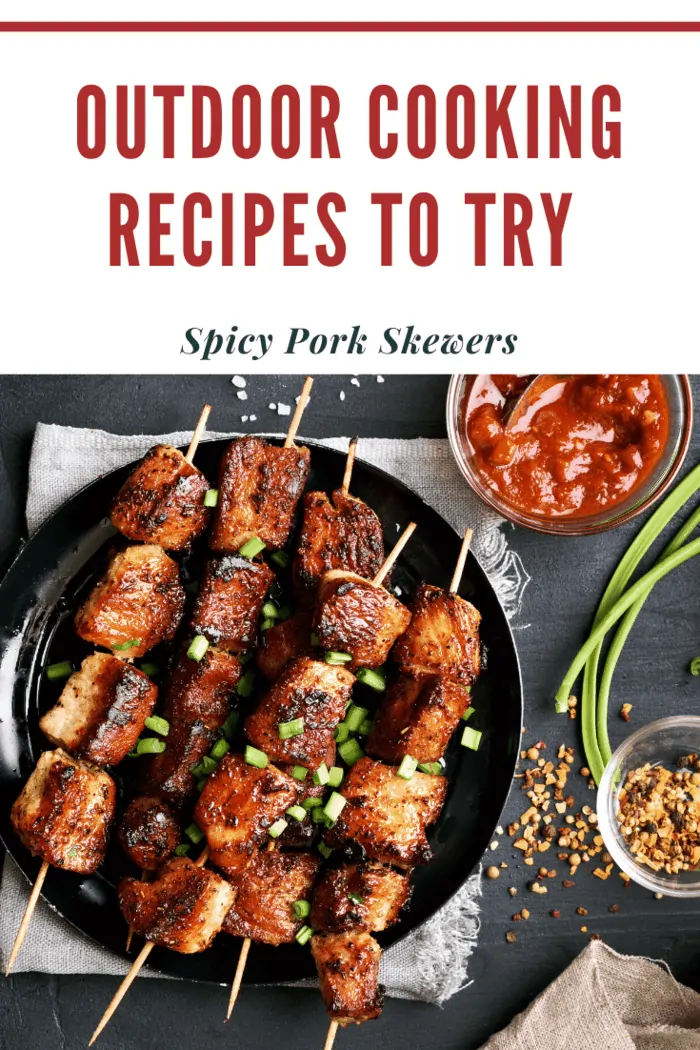 spicy pork skewers