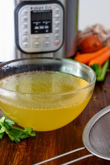 This Instant Pot Chicken Stock recipe (you might call it Chicken Broth) creates a flavorful, gelatin-rich chicken stock that tastes better than the traditional version, but instead of simmering for endless hours, it's ready in just about an hour.
