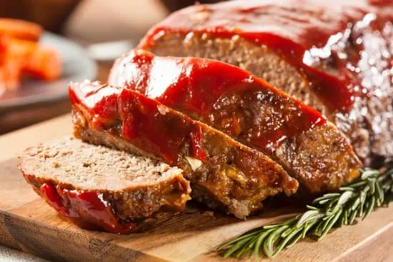 This easy meatloaf recipe is one I use at least once a week. It is moist and delicious. The best part, however, might just be the “sticky sauce” you add at the end. It’s ooey-gooey goodness that really elevates the meatloaf.