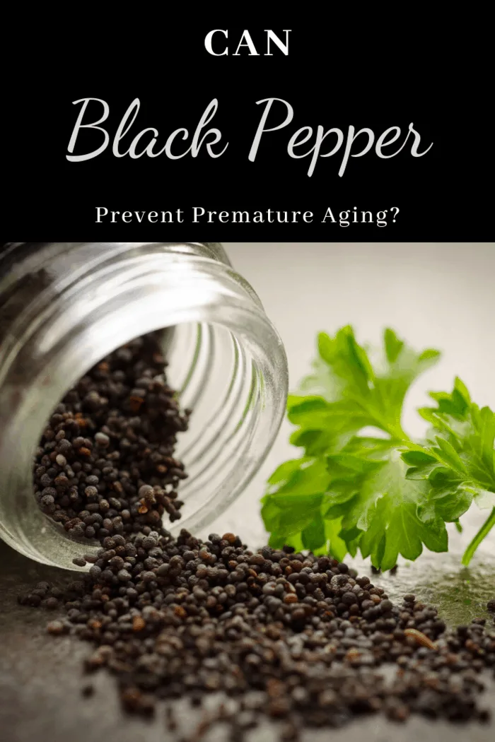 Black pepper extract is rich in antioxidants and has shown to reduce the presence of free radicals over time.