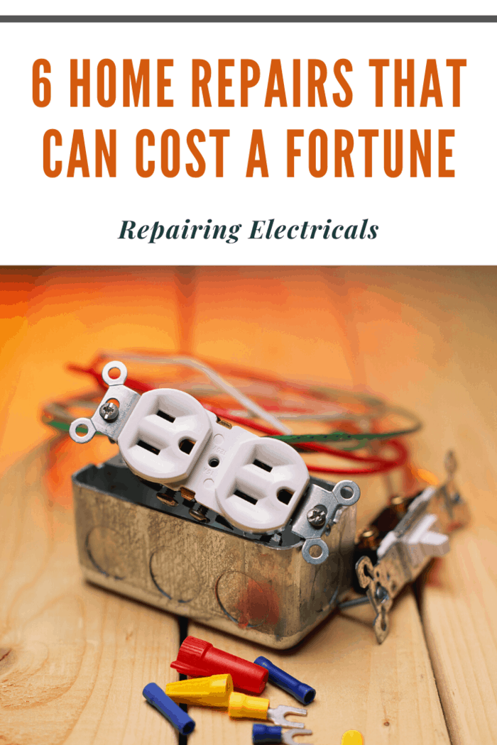 Electricity is dangerous, so if you’re not an electrician, definitely hire one. Repairing electrical damage could cost you from around $100 up to the low thousands.