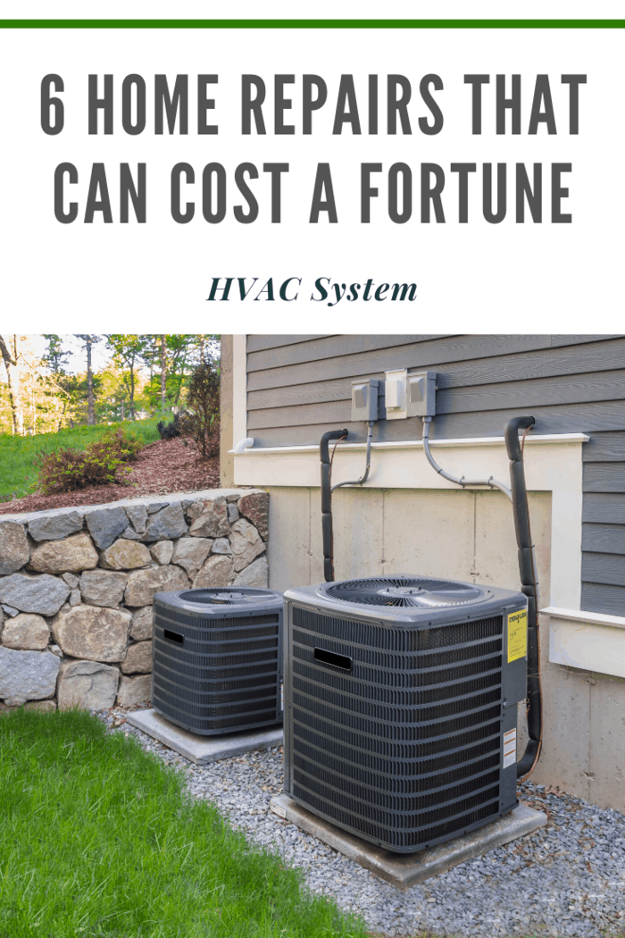 At the low end of the scale, repairing an HVAC unit can set you back around $100. At the high end, you could be out over $1000.