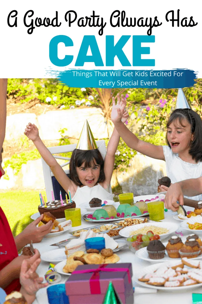 pay extra attention to the food in the event, and you’ll see the kids’ eyes shine with excitement like never before. A good party has cake –– always remember that!