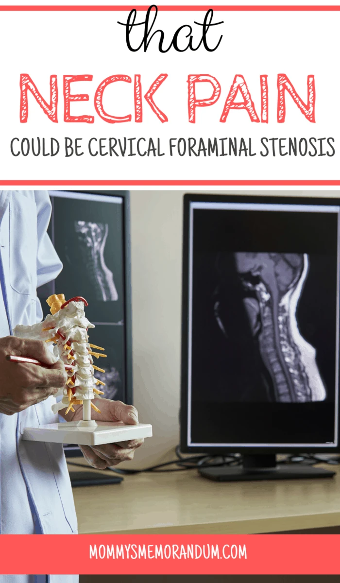 In some cases, chronic pain can be a symptom of cervical foraminal stenosis. This issue results from changes in the neck joint as a result of overuse and aging.