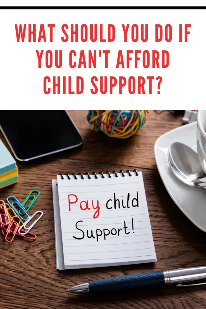 If your inability to pay is the result of job loss, disability, or illness, then you can also talk to your ex about potentially modifying your child support agreement to reflect your new income.