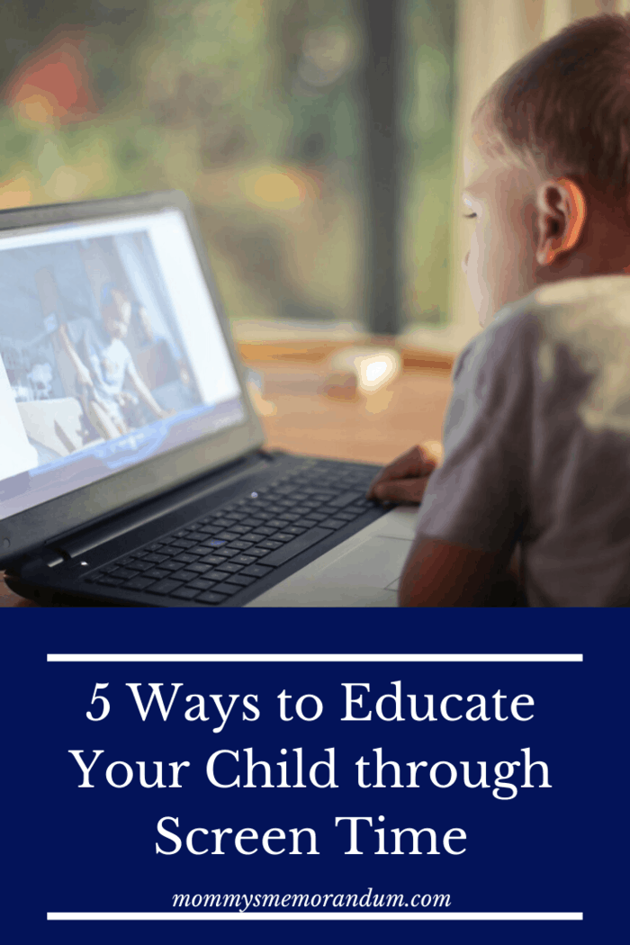 Here are some applications and software that may help educate your child through a computer screen: