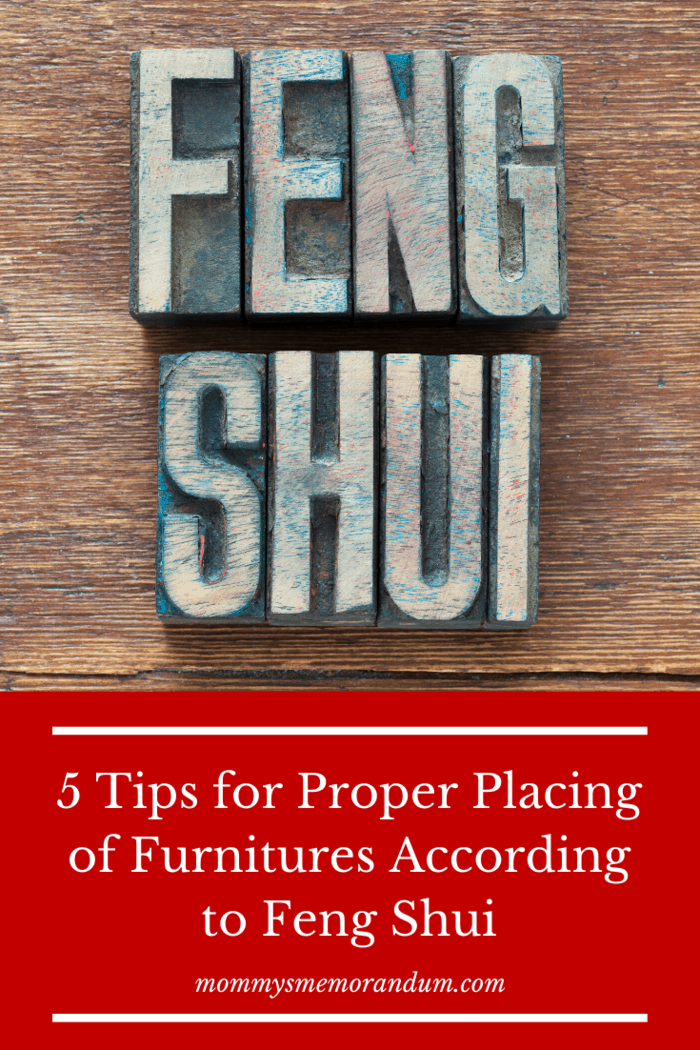 5 Tips for Proper Placing of Furniture According to Feng Shui