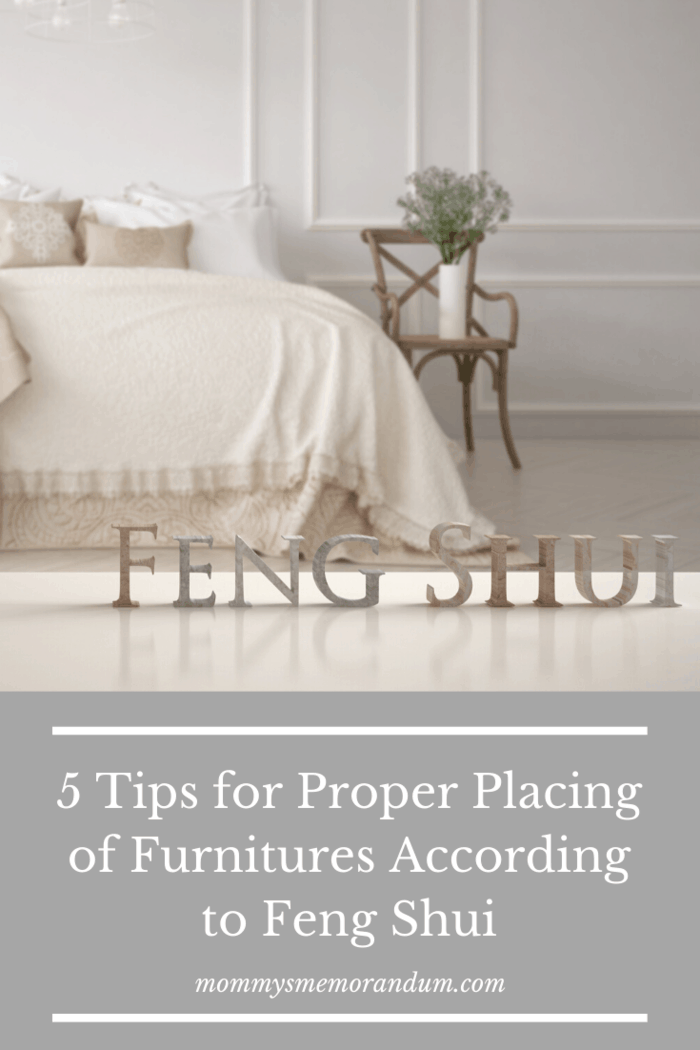 If you want good luck and providence to come to your family, your furniture must be placed according to what is proper in feng shui.