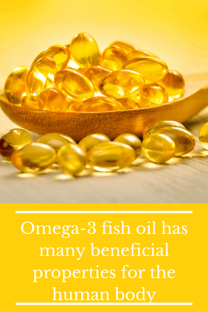 ish Oil - Omega-3 fish oil has many beneficial properties for the human body. For natural fish oil, an individual would need to eat fish at least twice a week.