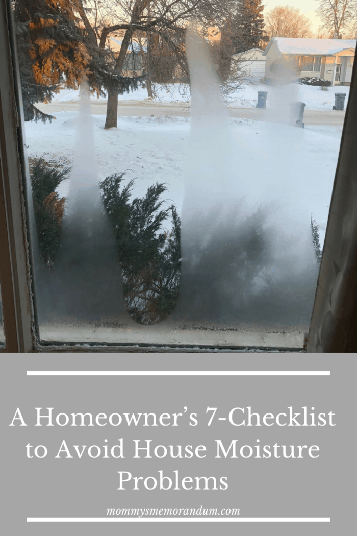 Water intermittently condenses on window panes inside the house during cold winter months. If this frequently occurs, then it can only mean two things. One, the house is lacking suitable storm windows. Or, there is excessive humidity inside.