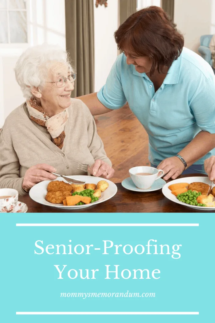 At the same time, don’t put them too low because seniors tend to have difficulty bending.
