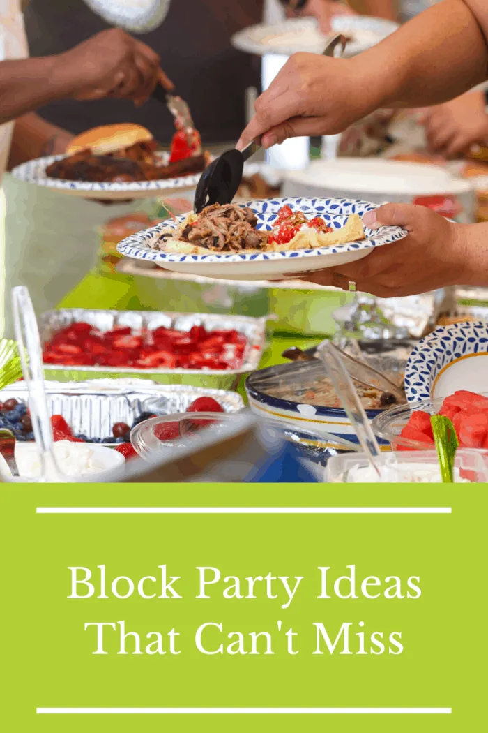 If it's a little too cool for getting wet, consider organizing a potluck!