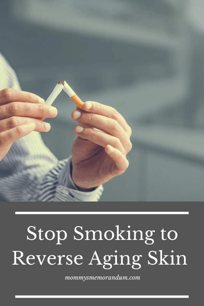 People who smoke tend to have drier skin and are much more prone to signs of aging like wrinkles and sagging skin.