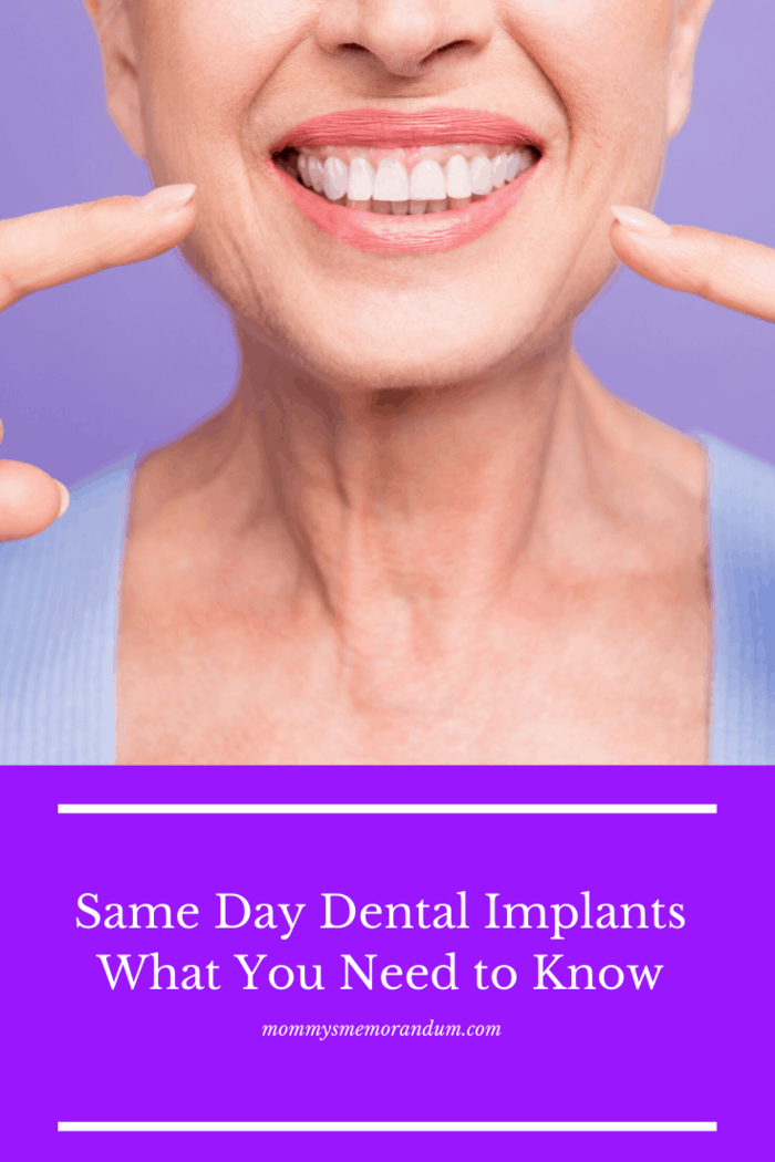 Going in for a consultation with the dentist that will be performing your same-day dental implant procedure is important.