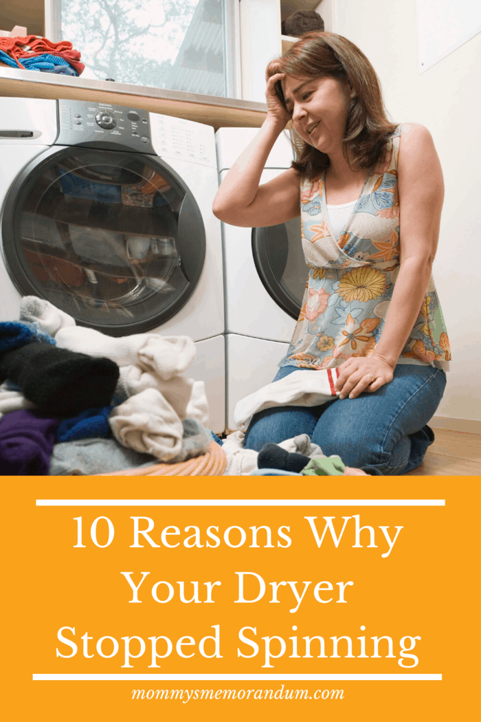 woman stressed about the amount of laundry she has to do