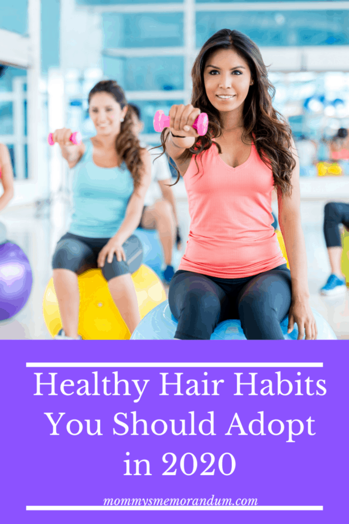 women exercising for benefits like healthy hair