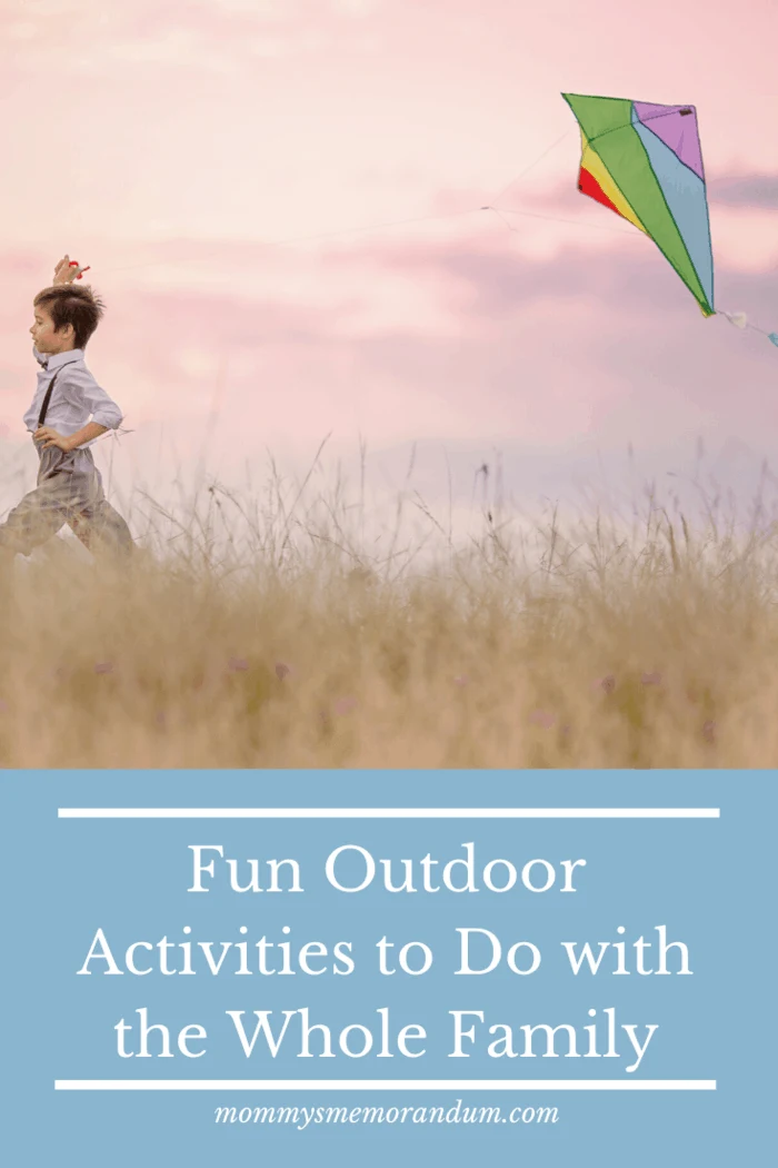 fun outdoor activities to do with the family: go kite flying
