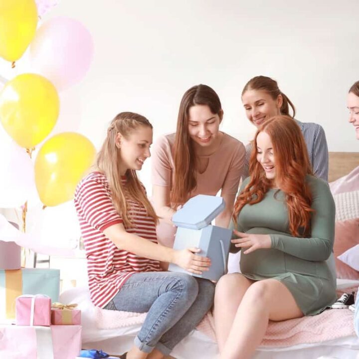 These baby shower party ideas including baby shower invitations, games, gender reveal ideas and more will make guests excited to celebrate the mother-to-be.