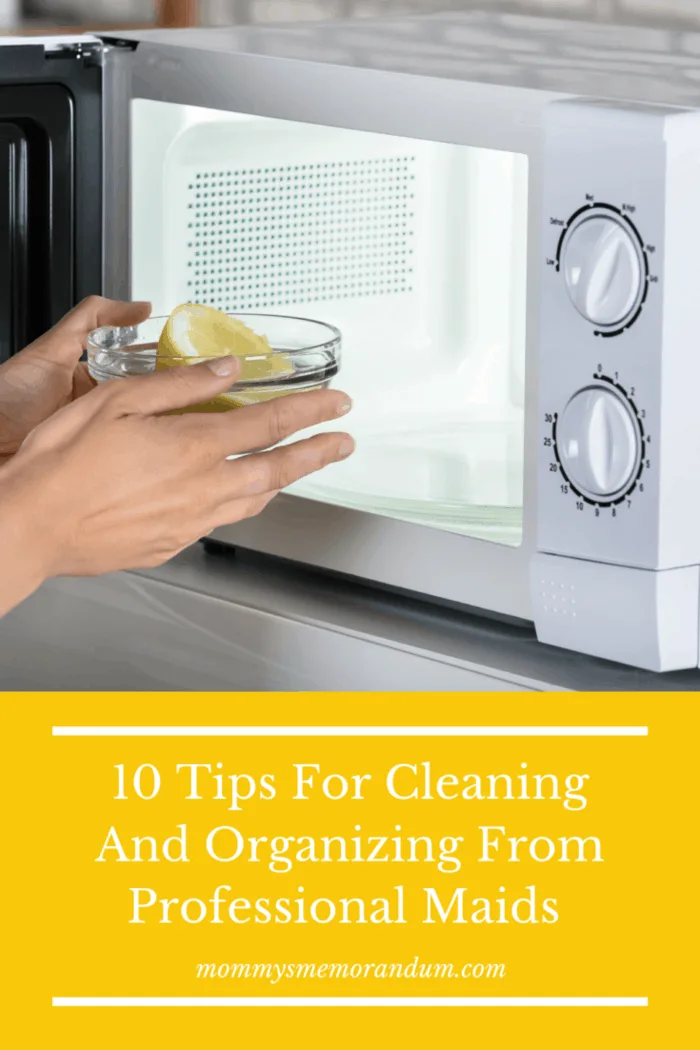 using lemon and water as microwave cleaning hack