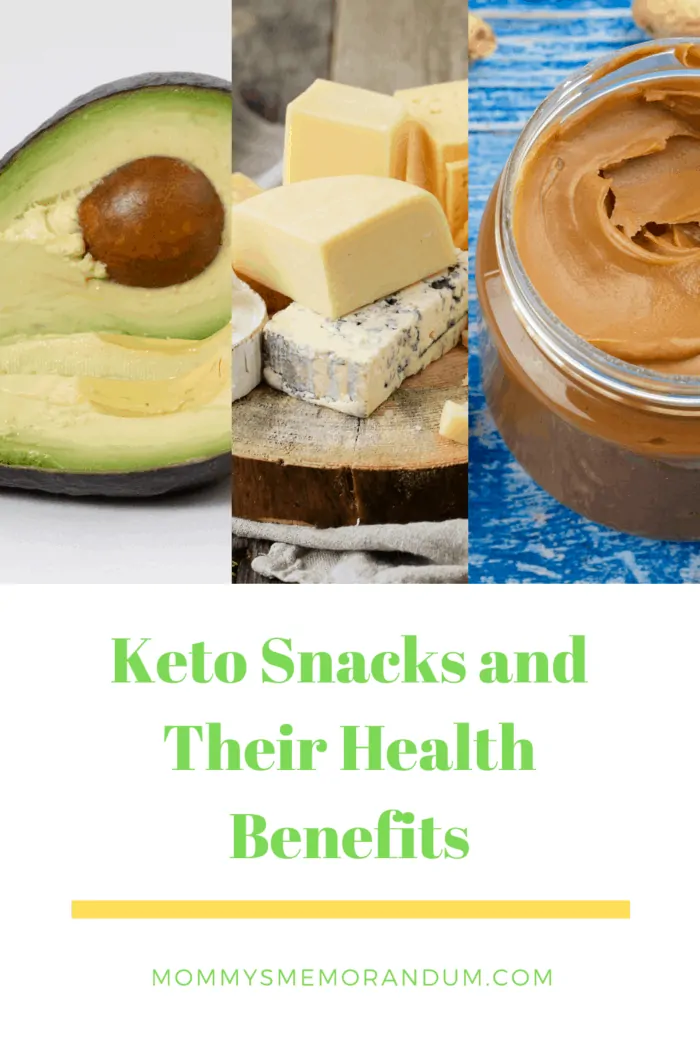 healthy keto snacks like avocado and peanut butter