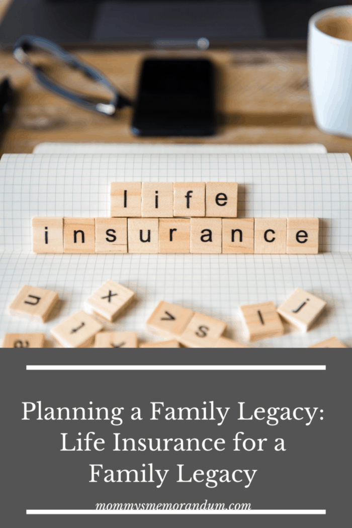 life insurance spelled out with scrabble letter tiles.