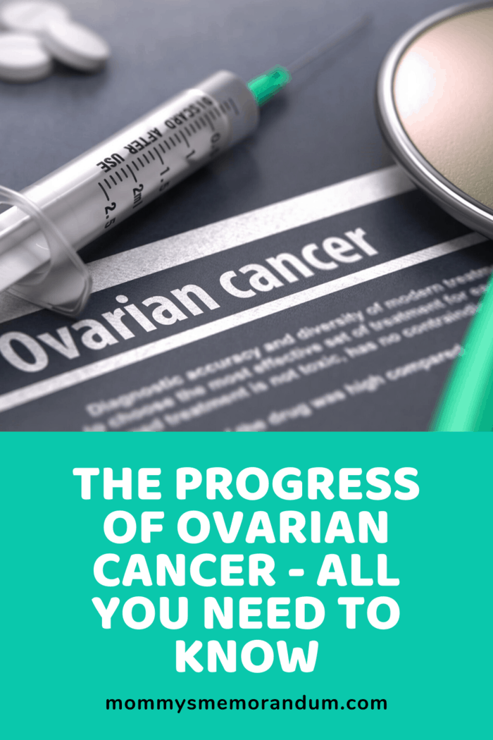 So, diagnosed with ovarian cancer?