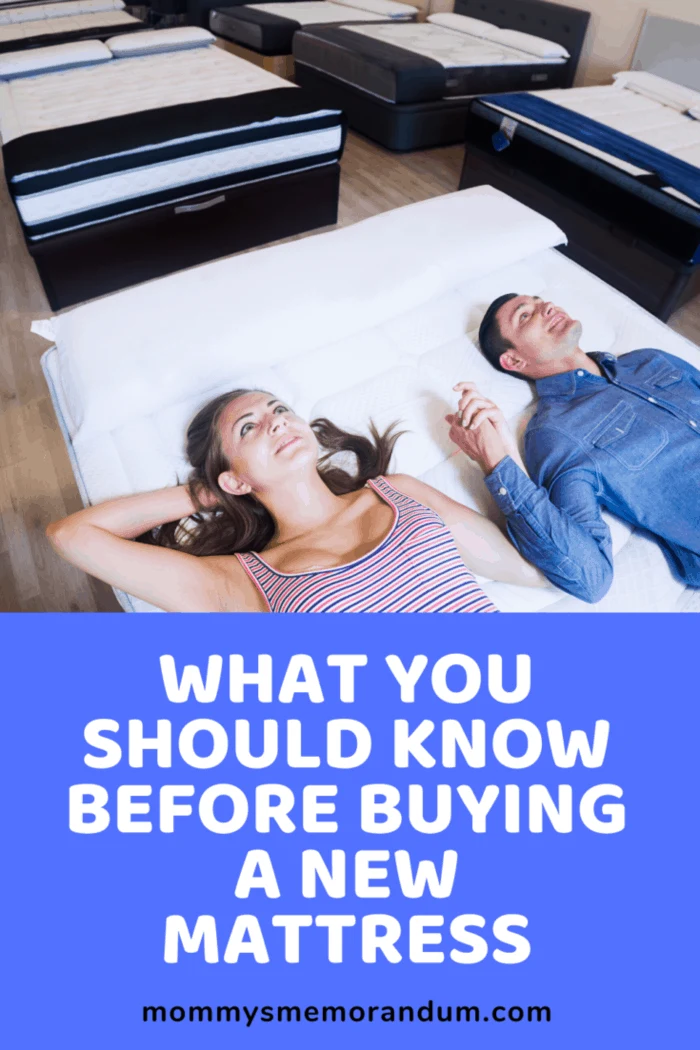 Then, shop online for the same brand mattress and compare prices.