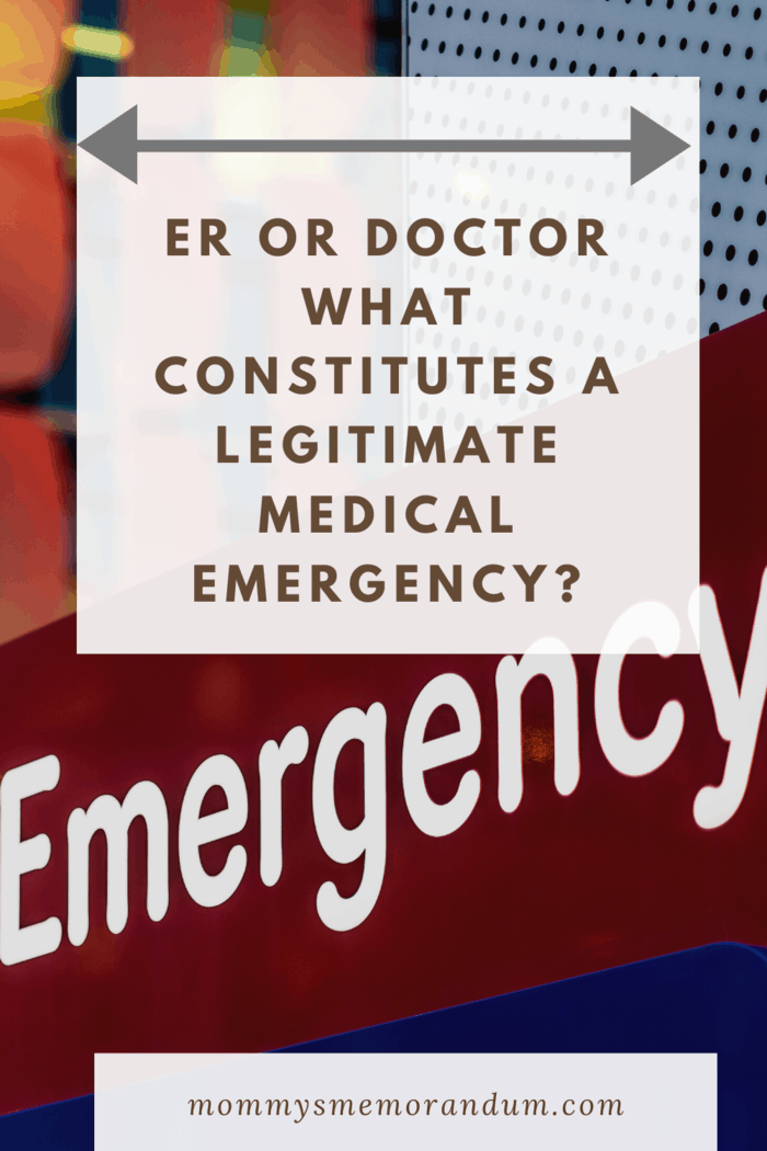 A medical emergency can be scary.