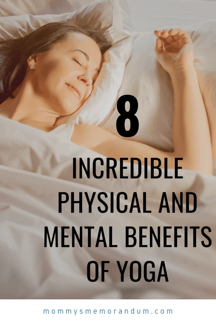 Thanks to yoga, you can sleep better.