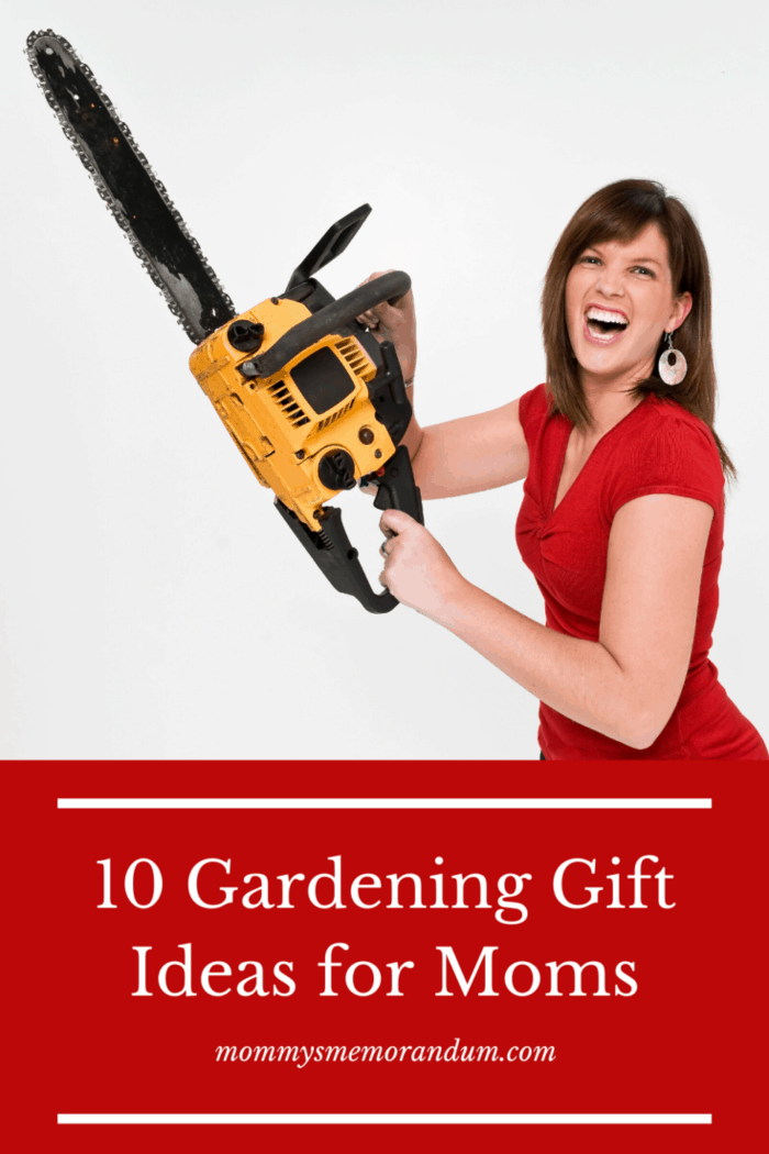 Many useful power tools exist that mom could benefit from having in the backyard from a hedge trimmer to a chainsaw or if she already has a chainsaw but the chain is no longer sharp enough to do the job; then a new chain would be a perfect gift.
